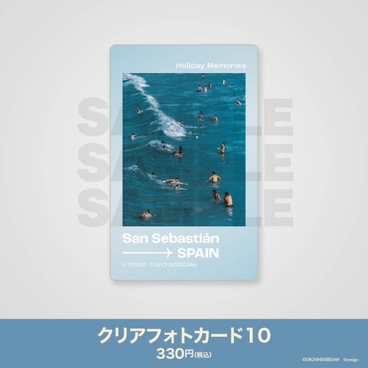 クリアフォトカード10